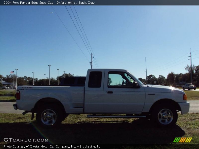 Oxford White / Black/Gray 2004 Ford Ranger Edge SuperCab