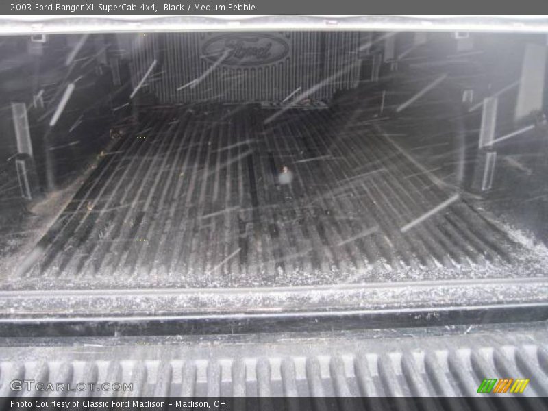 Black / Medium Pebble 2003 Ford Ranger XL SuperCab 4x4