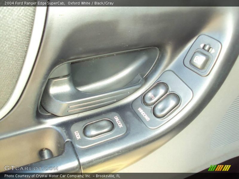 Oxford White / Black/Gray 2004 Ford Ranger Edge SuperCab