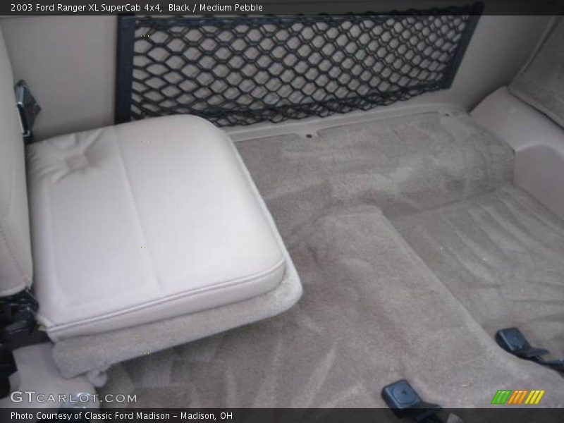 Black / Medium Pebble 2003 Ford Ranger XL SuperCab 4x4
