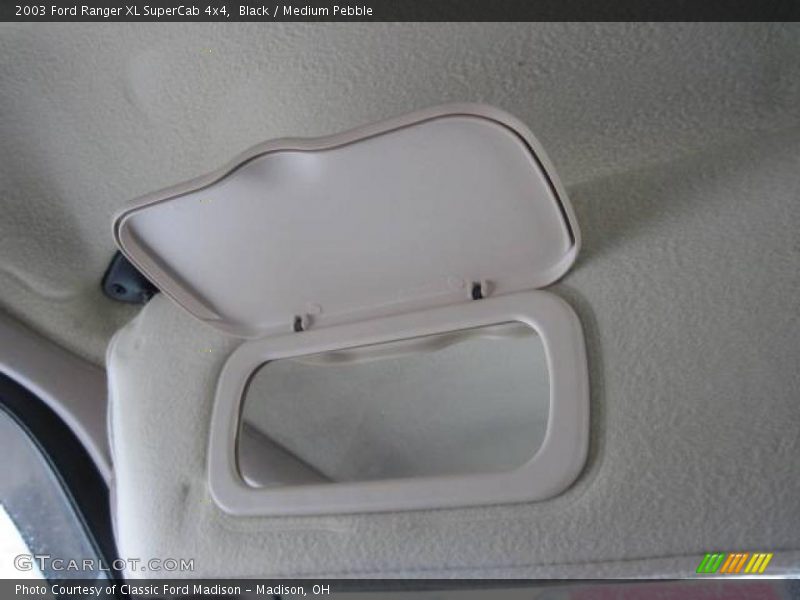 Black / Medium Pebble 2003 Ford Ranger XL SuperCab 4x4