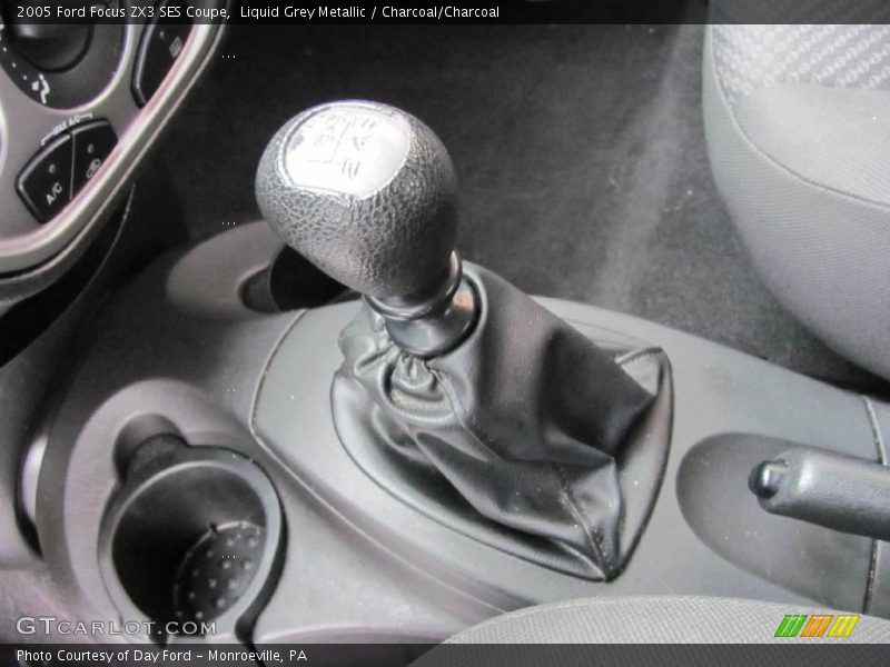 Liquid Grey Metallic / Charcoal/Charcoal 2005 Ford Focus ZX3 SES Coupe