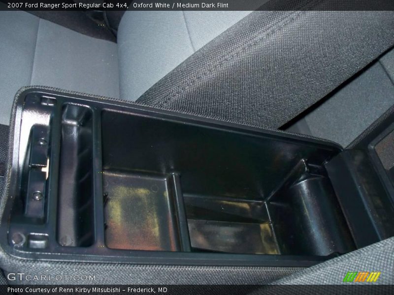 Oxford White / Medium Dark Flint 2007 Ford Ranger Sport Regular Cab 4x4