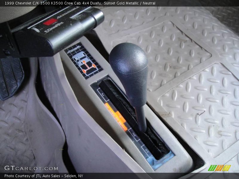 Sunset Gold Metallic / Neutral 1999 Chevrolet C/K 3500 K3500 Crew Cab 4x4 Dually