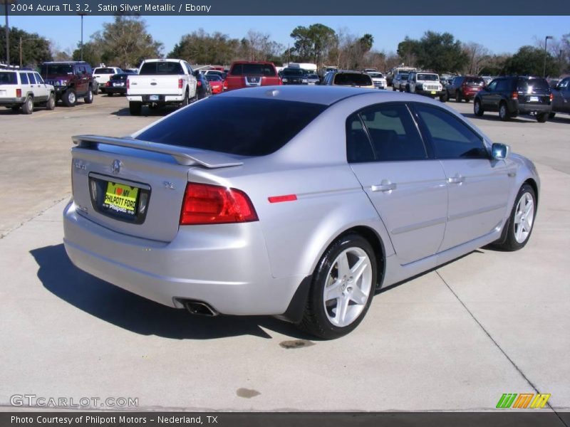Satin Silver Metallic / Ebony 2004 Acura TL 3.2