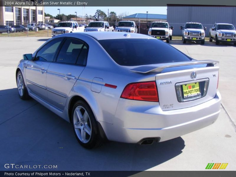 Satin Silver Metallic / Ebony 2004 Acura TL 3.2