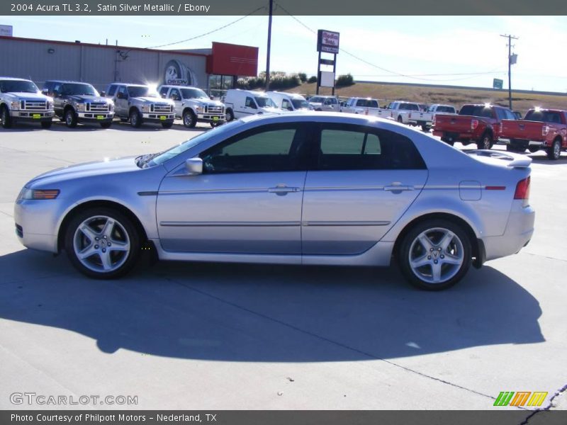 Satin Silver Metallic / Ebony 2004 Acura TL 3.2