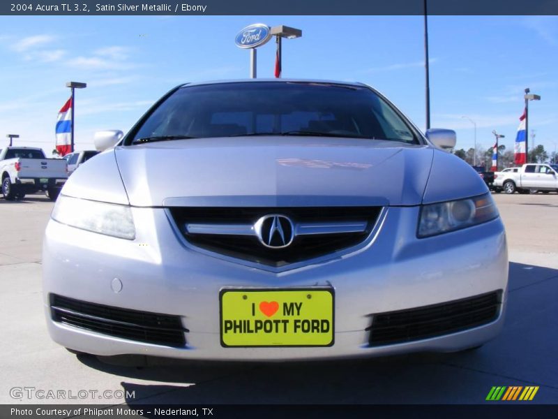 Satin Silver Metallic / Ebony 2004 Acura TL 3.2