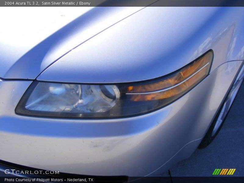 Satin Silver Metallic / Ebony 2004 Acura TL 3.2