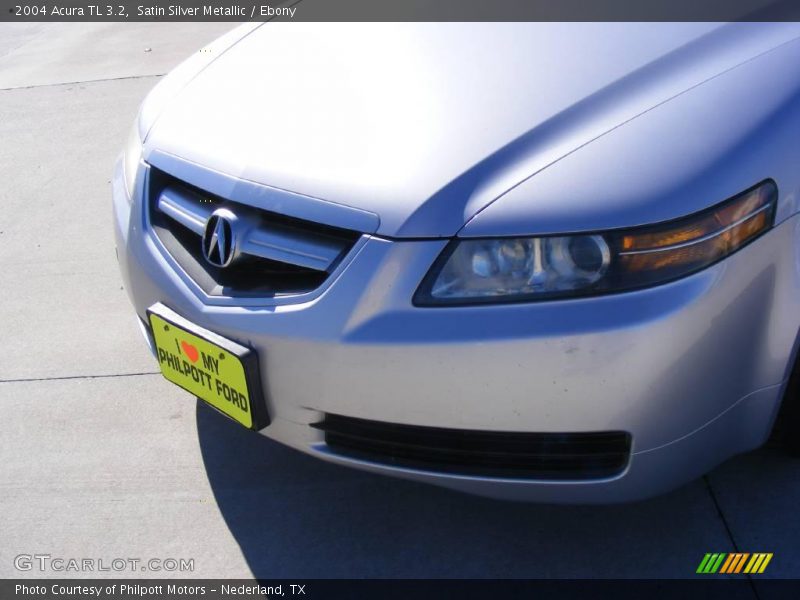 Satin Silver Metallic / Ebony 2004 Acura TL 3.2