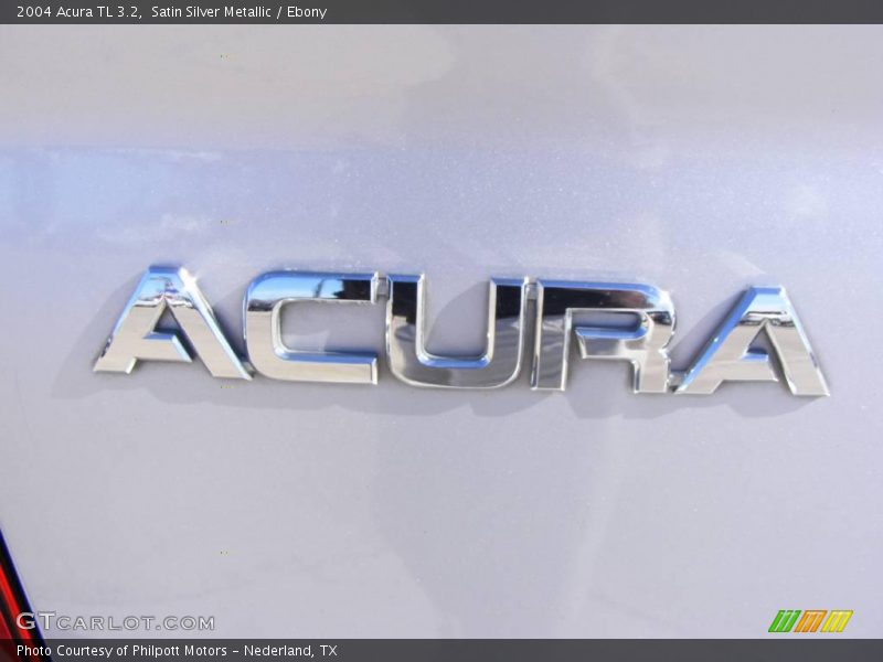 Satin Silver Metallic / Ebony 2004 Acura TL 3.2