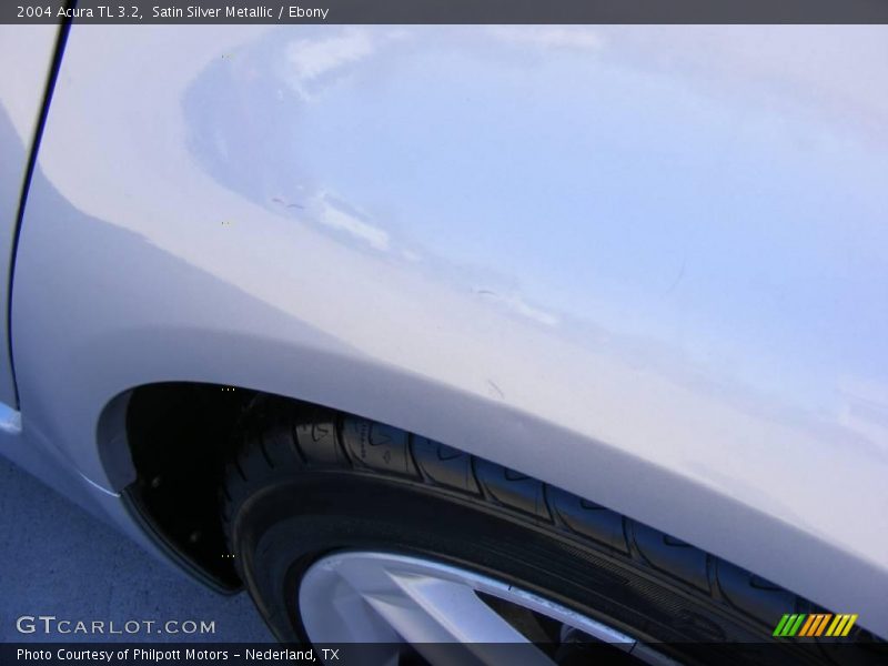 Satin Silver Metallic / Ebony 2004 Acura TL 3.2
