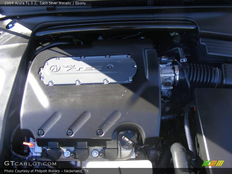 Satin Silver Metallic / Ebony 2004 Acura TL 3.2