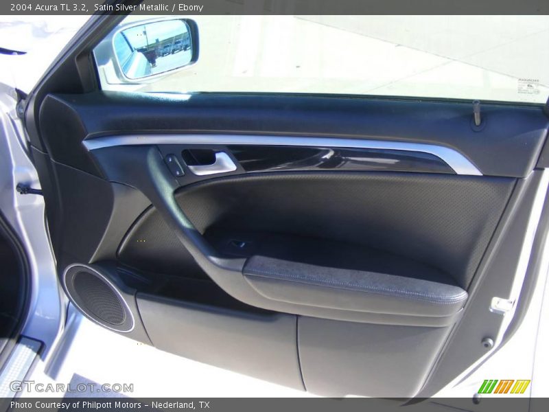 Satin Silver Metallic / Ebony 2004 Acura TL 3.2