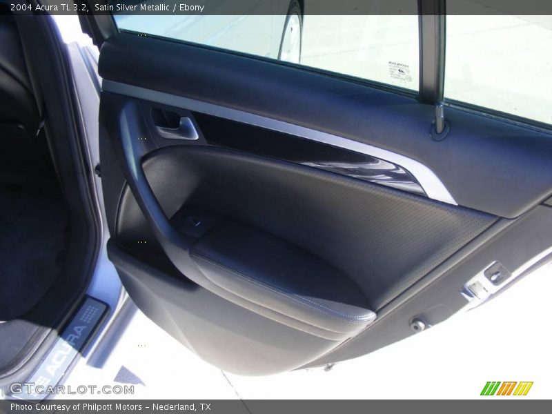 Satin Silver Metallic / Ebony 2004 Acura TL 3.2