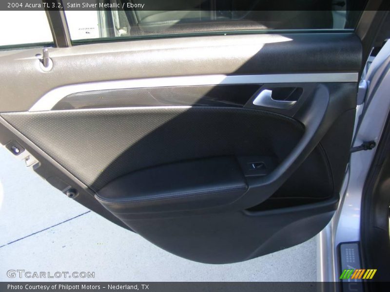 Satin Silver Metallic / Ebony 2004 Acura TL 3.2