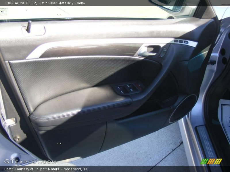 Satin Silver Metallic / Ebony 2004 Acura TL 3.2