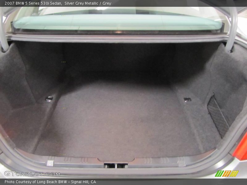 Silver Grey Metallic / Grey 2007 BMW 5 Series 530i Sedan