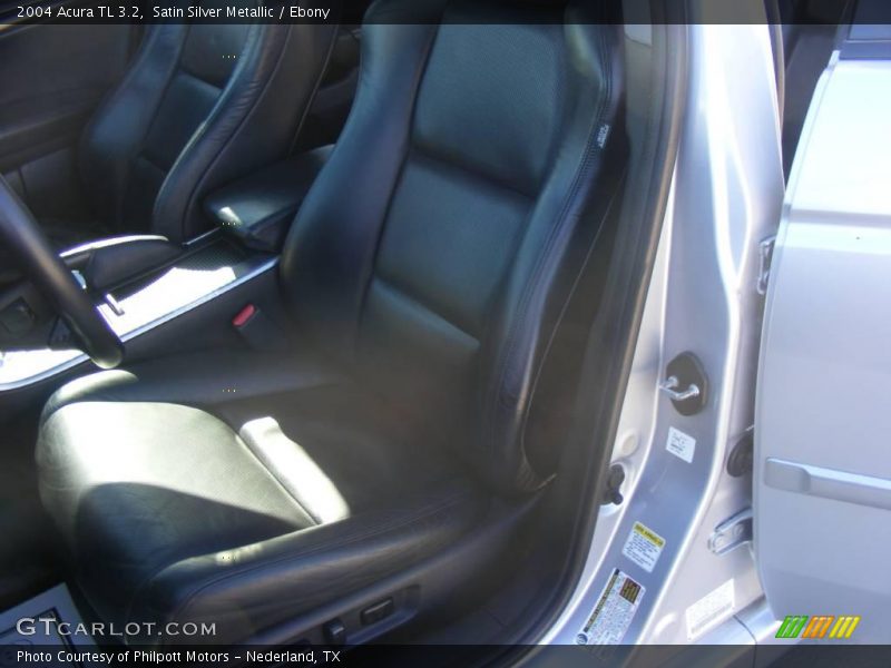 Satin Silver Metallic / Ebony 2004 Acura TL 3.2