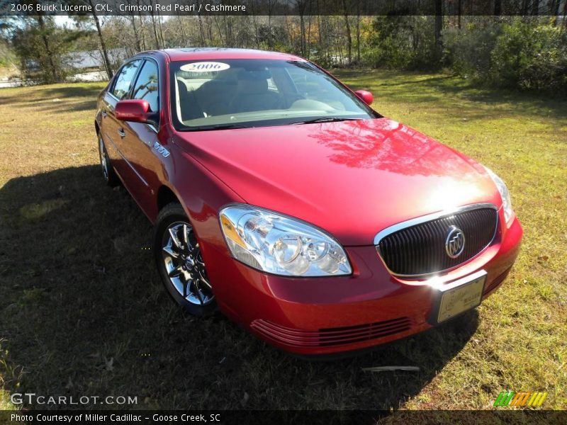 Crimson Red Pearl / Cashmere 2006 Buick Lucerne CXL