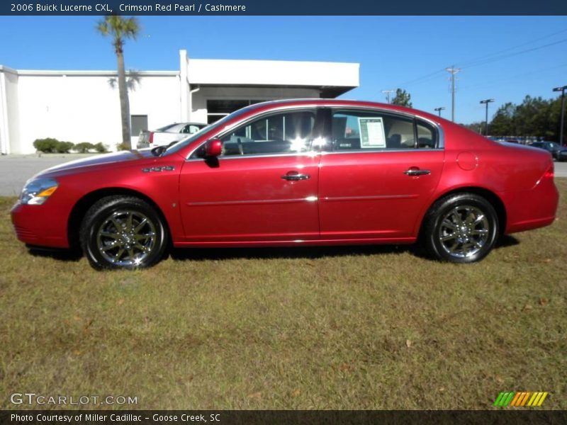 Crimson Red Pearl / Cashmere 2006 Buick Lucerne CXL