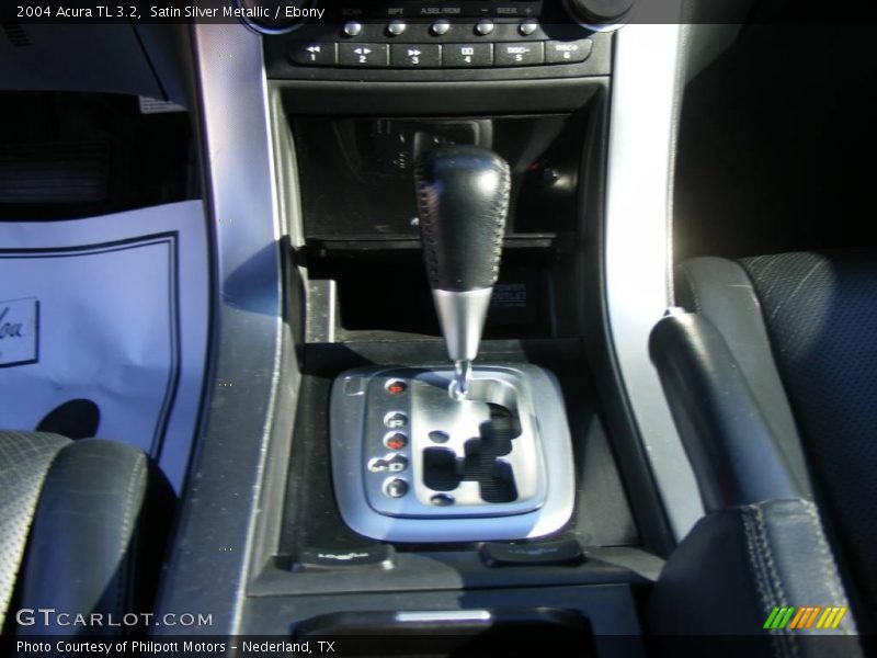 Satin Silver Metallic / Ebony 2004 Acura TL 3.2
