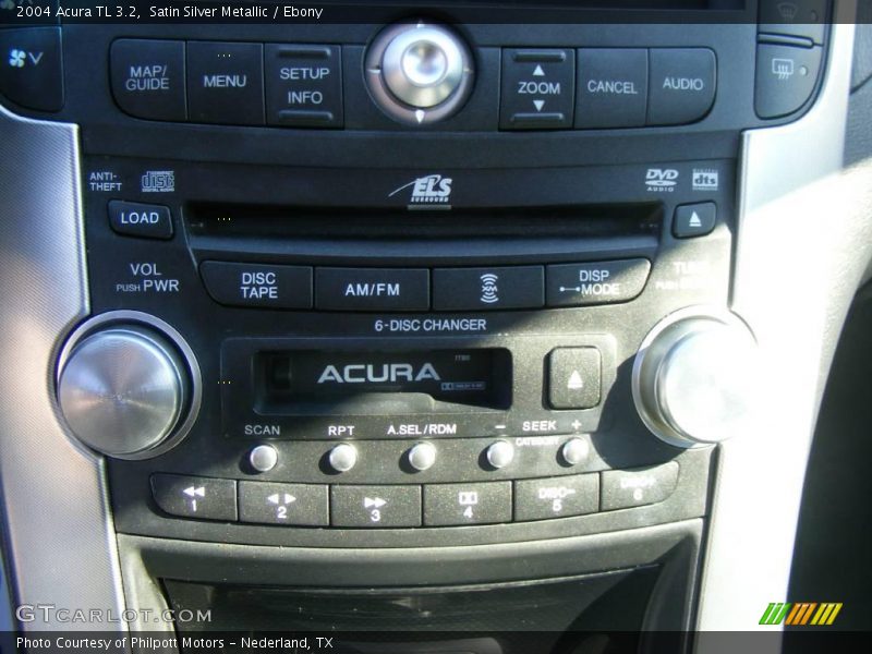 Satin Silver Metallic / Ebony 2004 Acura TL 3.2