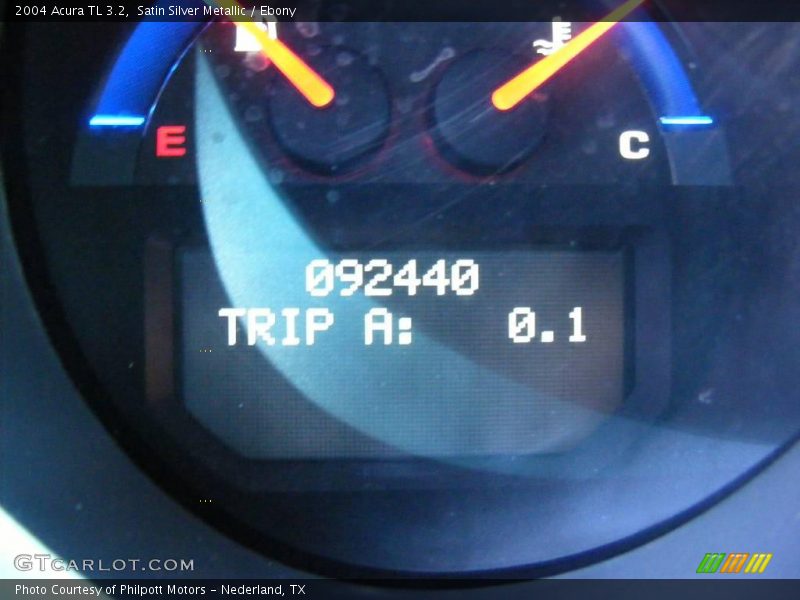 Satin Silver Metallic / Ebony 2004 Acura TL 3.2