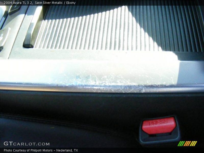 Satin Silver Metallic / Ebony 2004 Acura TL 3.2