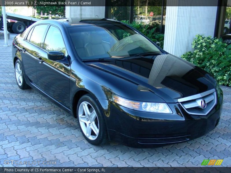 Nighthawk Black Pearl / Camel 2006 Acura TL 3.2