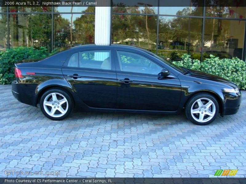 Nighthawk Black Pearl / Camel 2006 Acura TL 3.2