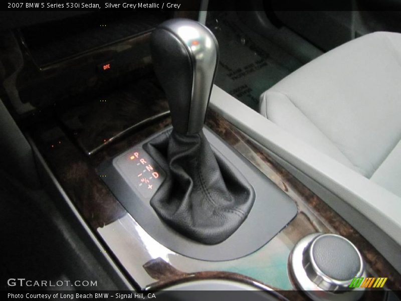 Silver Grey Metallic / Grey 2007 BMW 5 Series 530i Sedan