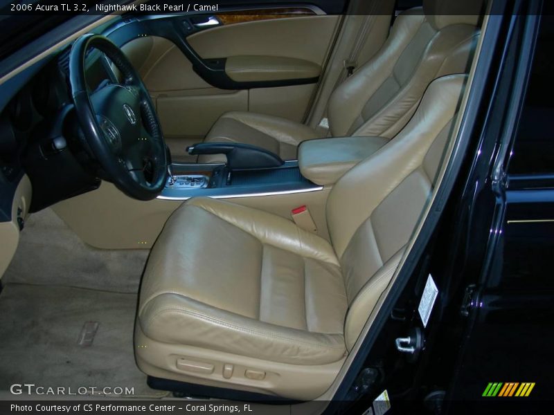 Nighthawk Black Pearl / Camel 2006 Acura TL 3.2
