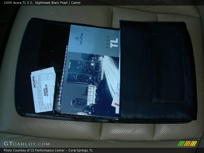 Nighthawk Black Pearl / Camel 2006 Acura TL 3.2