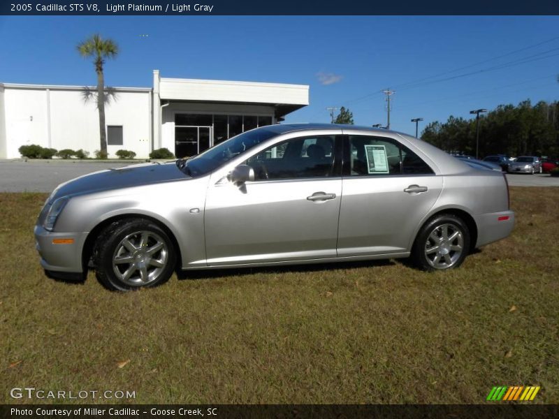 Light Platinum / Light Gray 2005 Cadillac STS V8