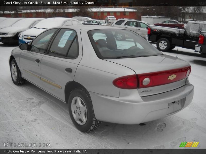 Ultra Silver Metallic / Graphite 2004 Chevrolet Cavalier Sedan