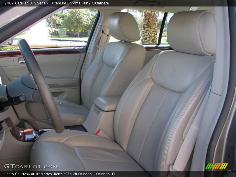 Titanium ChromaFlair / Cashmere 2007 Cadillac DTS Sedan