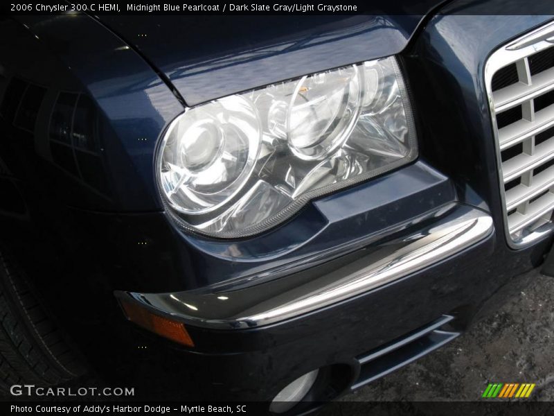 Midnight Blue Pearlcoat / Dark Slate Gray/Light Graystone 2006 Chrysler 300 C HEMI