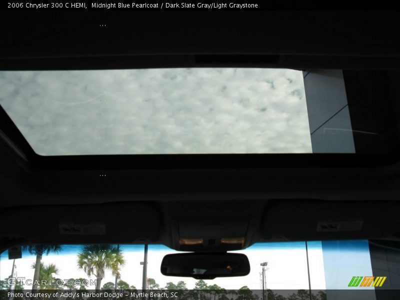 Midnight Blue Pearlcoat / Dark Slate Gray/Light Graystone 2006 Chrysler 300 C HEMI