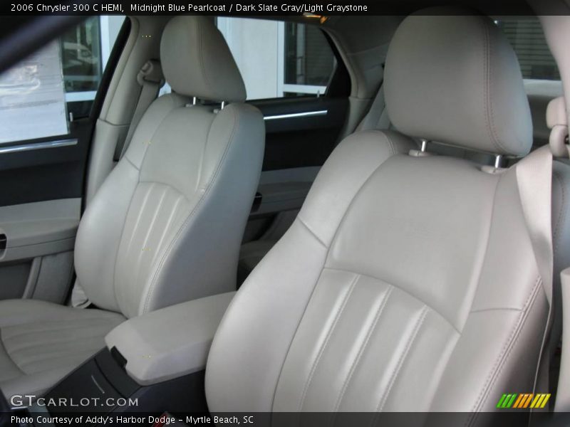 Midnight Blue Pearlcoat / Dark Slate Gray/Light Graystone 2006 Chrysler 300 C HEMI