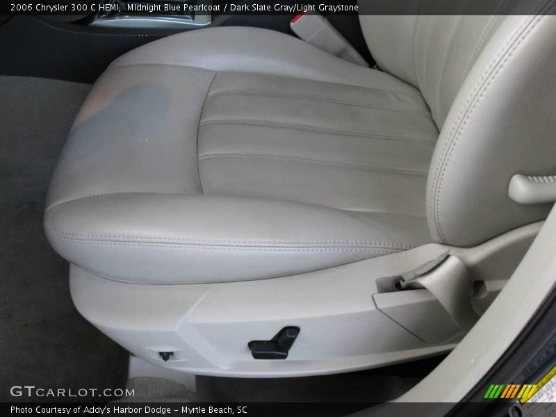 Midnight Blue Pearlcoat / Dark Slate Gray/Light Graystone 2006 Chrysler 300 C HEMI