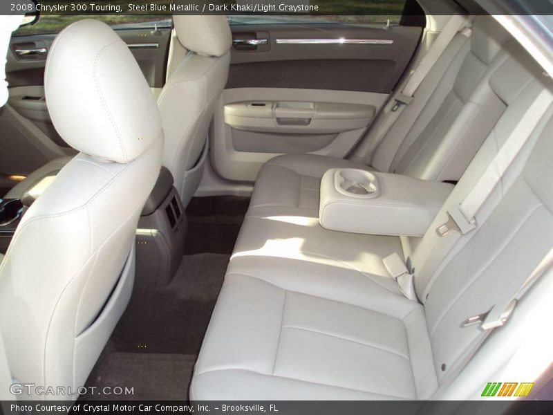 Steel Blue Metallic / Dark Khaki/Light Graystone 2008 Chrysler 300 Touring