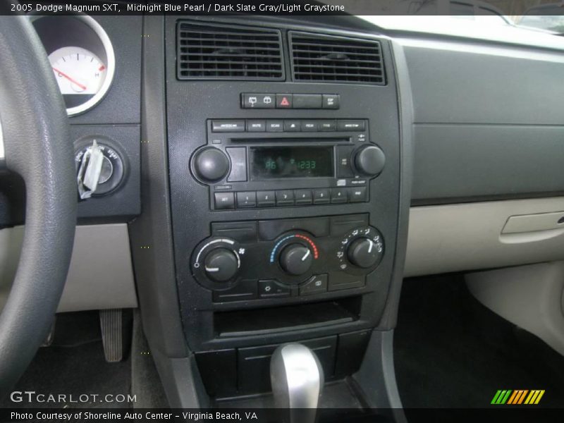 Midnight Blue Pearl / Dark Slate Gray/Light Graystone 2005 Dodge Magnum SXT