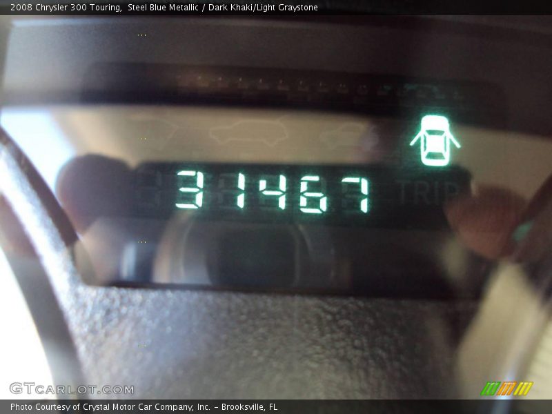 Steel Blue Metallic / Dark Khaki/Light Graystone 2008 Chrysler 300 Touring