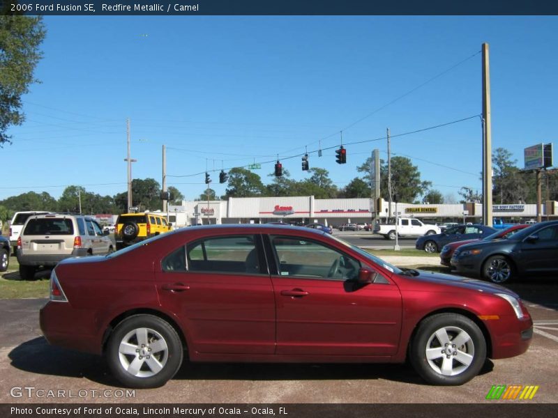 Redfire Metallic / Camel 2006 Ford Fusion SE