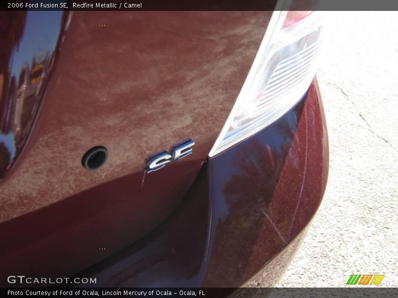 Redfire Metallic / Camel 2006 Ford Fusion SE