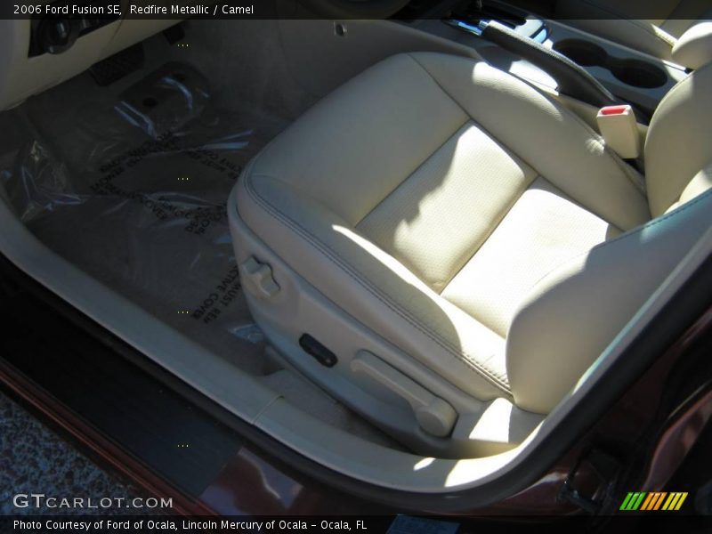 Redfire Metallic / Camel 2006 Ford Fusion SE