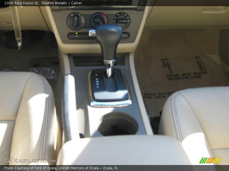 Redfire Metallic / Camel 2006 Ford Fusion SE