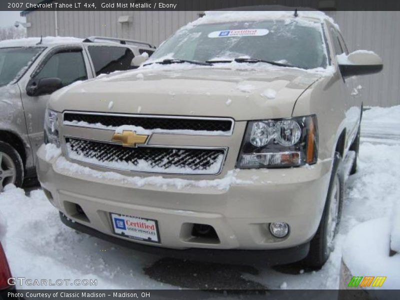 Gold Mist Metallic / Ebony 2007 Chevrolet Tahoe LT 4x4