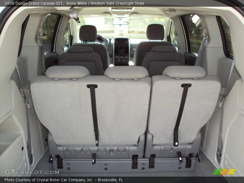 Stone White / Medium Slate Gray/Light Shale 2008 Dodge Grand Caravan SXT